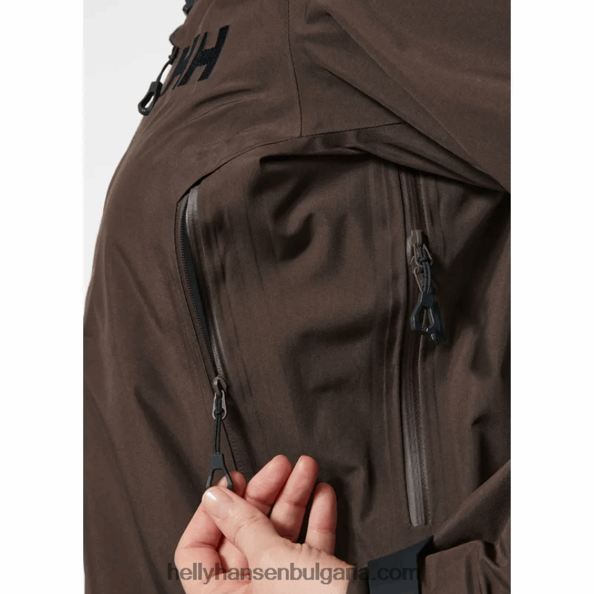 Жени дамско яке Odin 9 Worlds 2.0 за открито 80V22D1417 черен Helly-Hansen