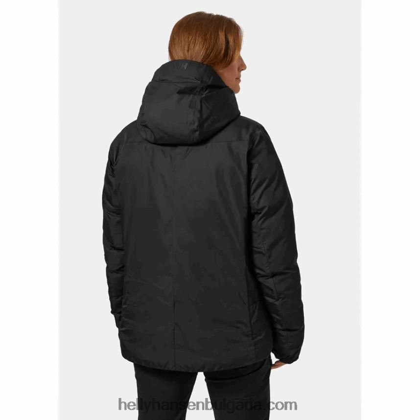 Жени дамско изолирано яке lifa pro belay 80V22D1468 дълбок фиорд Helly-Hansen