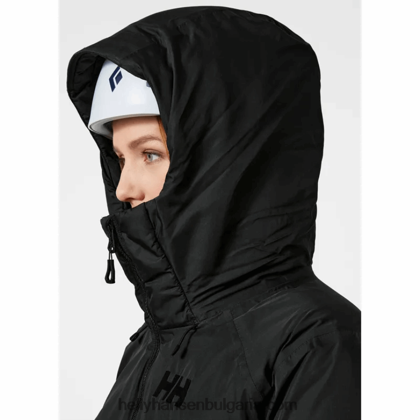 Жени дамско изолирано яке lifa pro belay 80V22D1468 дълбок фиорд Helly-Hansen