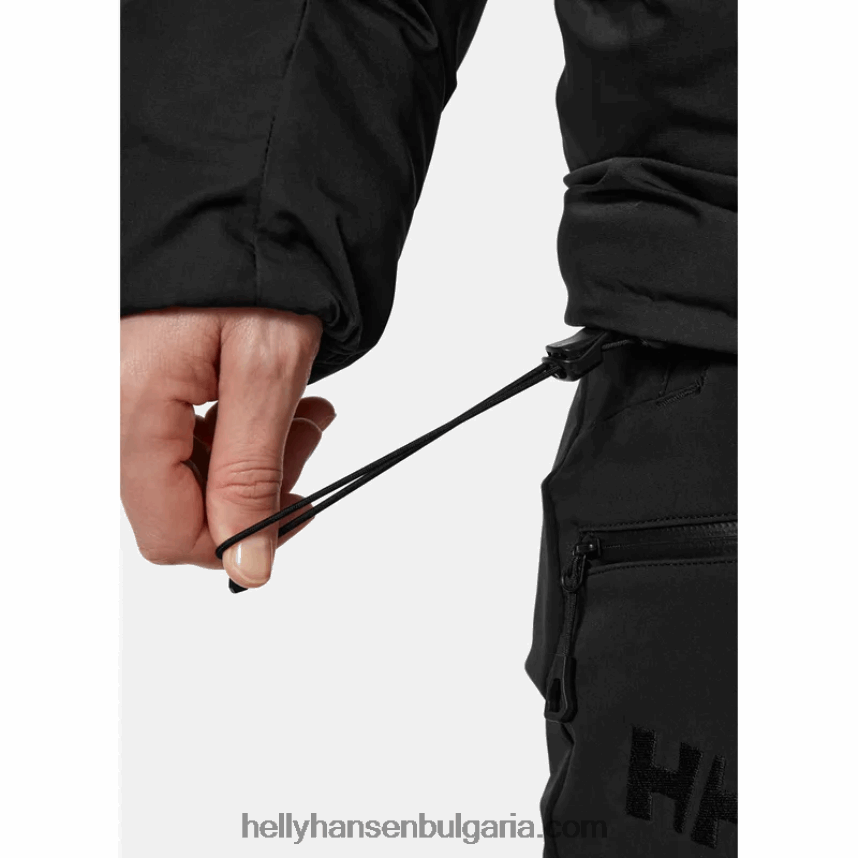 Жени дамско изолирано яке lifa pro belay 80V22D1468 дълбок фиорд Helly-Hansen