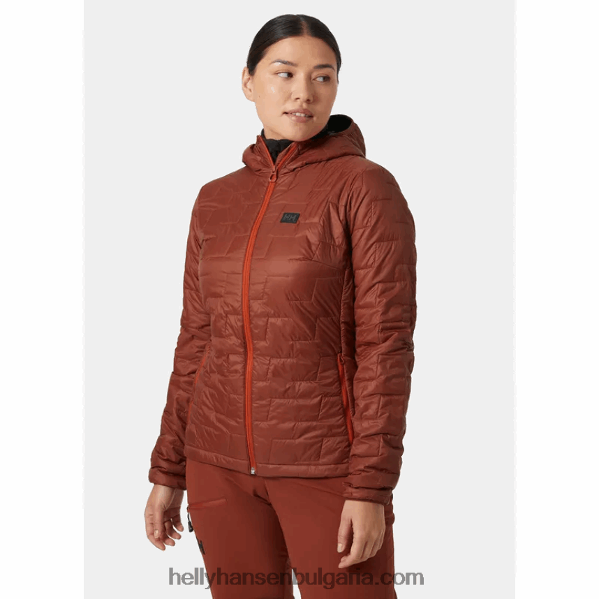 Жени дамско изолиращо яке с качулка lifaloft 80V22D1480 военноморски флот Helly-Hansen