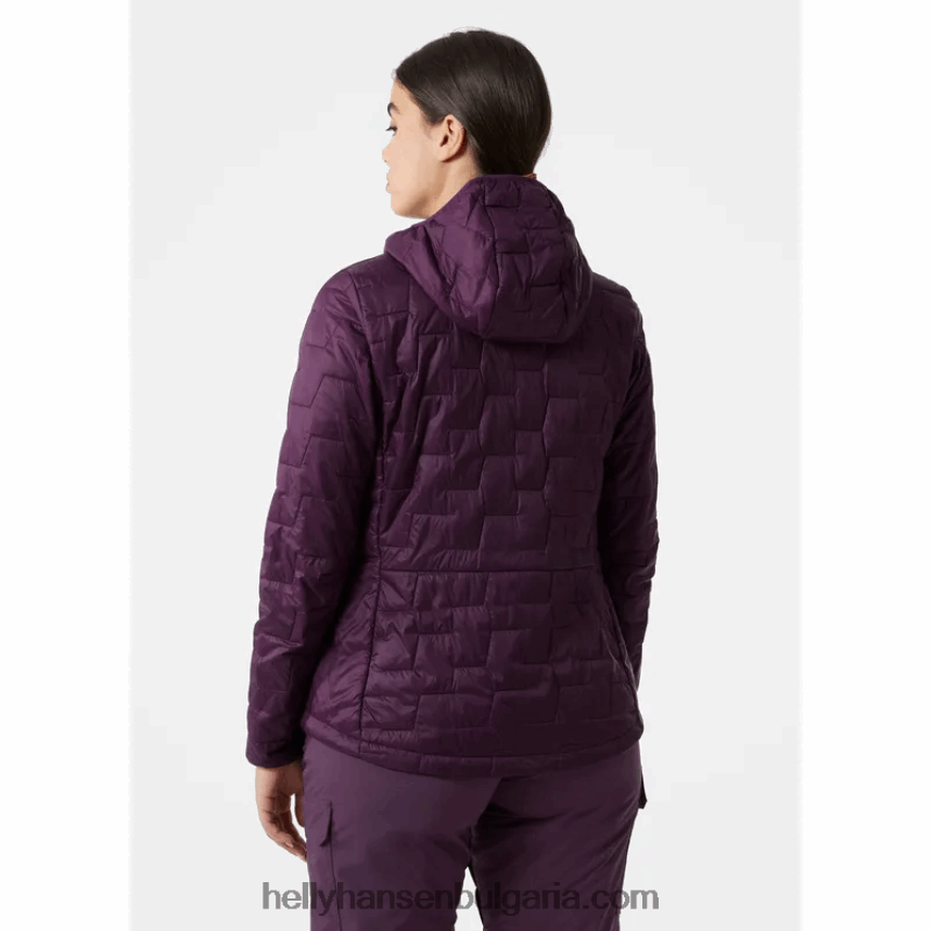 Жени дамско изолиращо яке с качулка lifaloft 80V22D1481 железен оксид Helly-Hansen