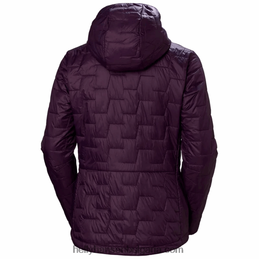 Жени дамско изолиращо яке с качулка lifaloft 80V22D1481 железен оксид Helly-Hansen