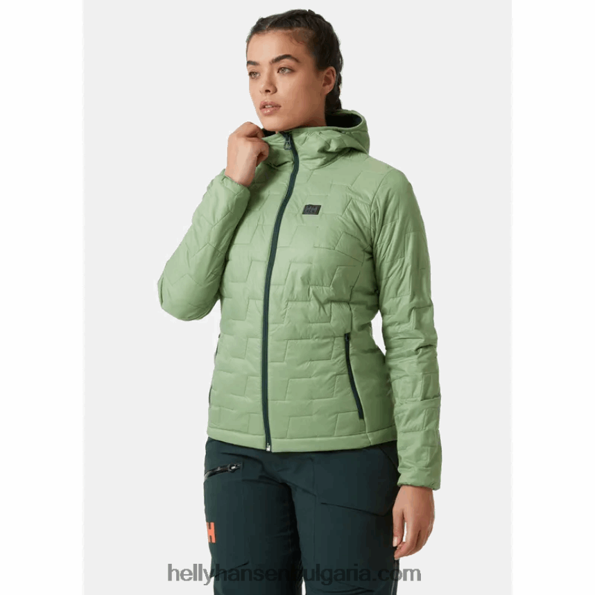 Жени дамско изолиращо яке с качулка lifaloft 80V22D1482 аметист Helly-Hansen