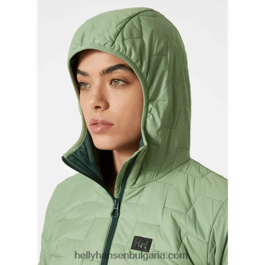 Жени дамско изолиращо яке с качулка lifaloft 80V22D1482 аметист Helly-Hansen