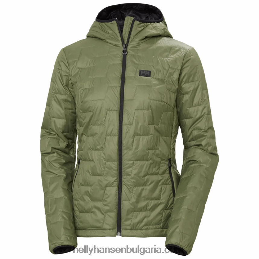 Жени дамско изолиращо яке с качулка lifaloft 80V22D1484 сняг Helly-Hansen