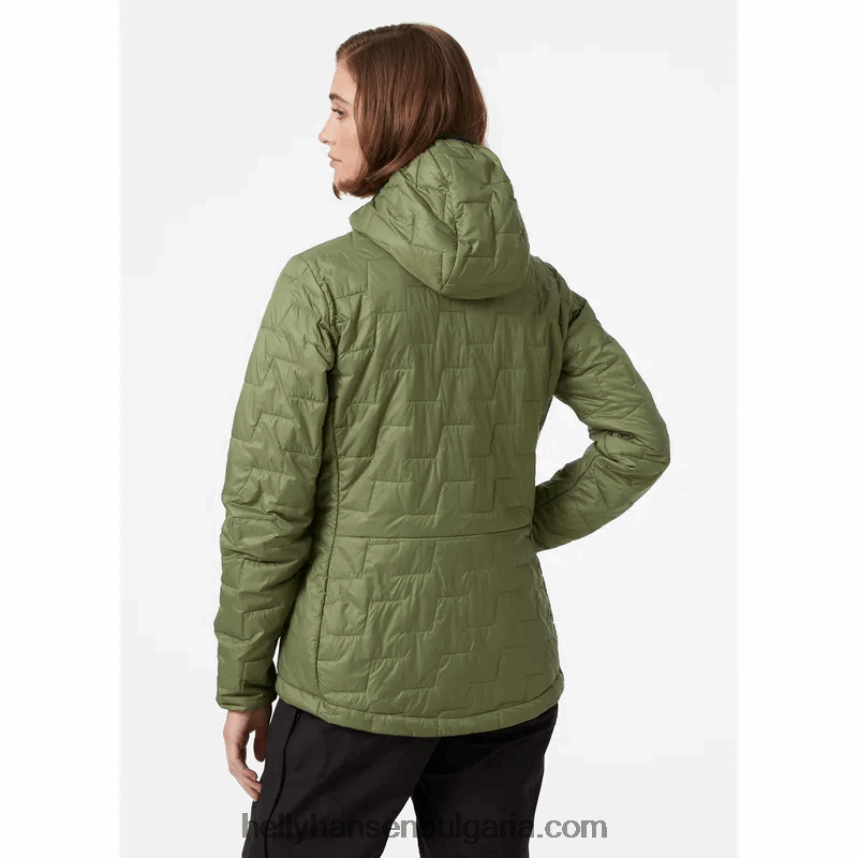 Жени дамско изолиращо яке с качулка lifaloft 80V22D1484 сняг Helly-Hansen