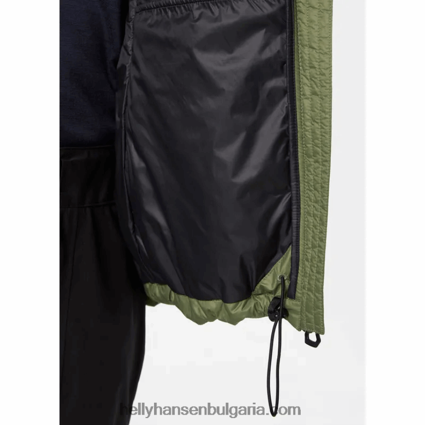 Жени дамско изолиращо яке с качулка lifaloft 80V22D1484 сняг Helly-Hansen