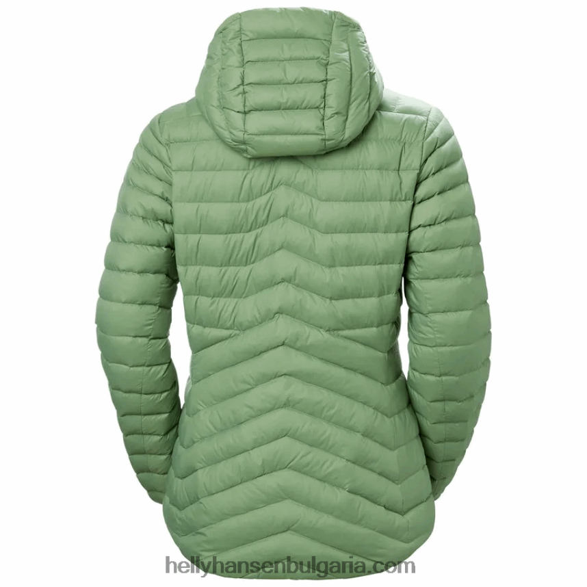 Жени дамско изолиращо яке с качулка от verglas 80V22D1475 синя мъгла Helly-Hansen