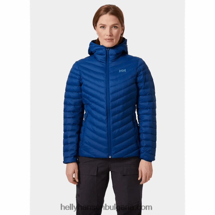 Жени дамско изолиращо яке с качулка от verglas 80V22D1476 нефрит Helly-Hansen