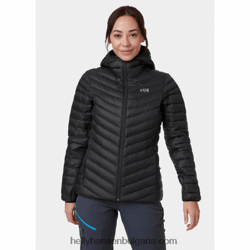 Жени дамско изолиращо яке с качулка от verglas 80V22D1477 дълбок фиорд Helly-Hansen