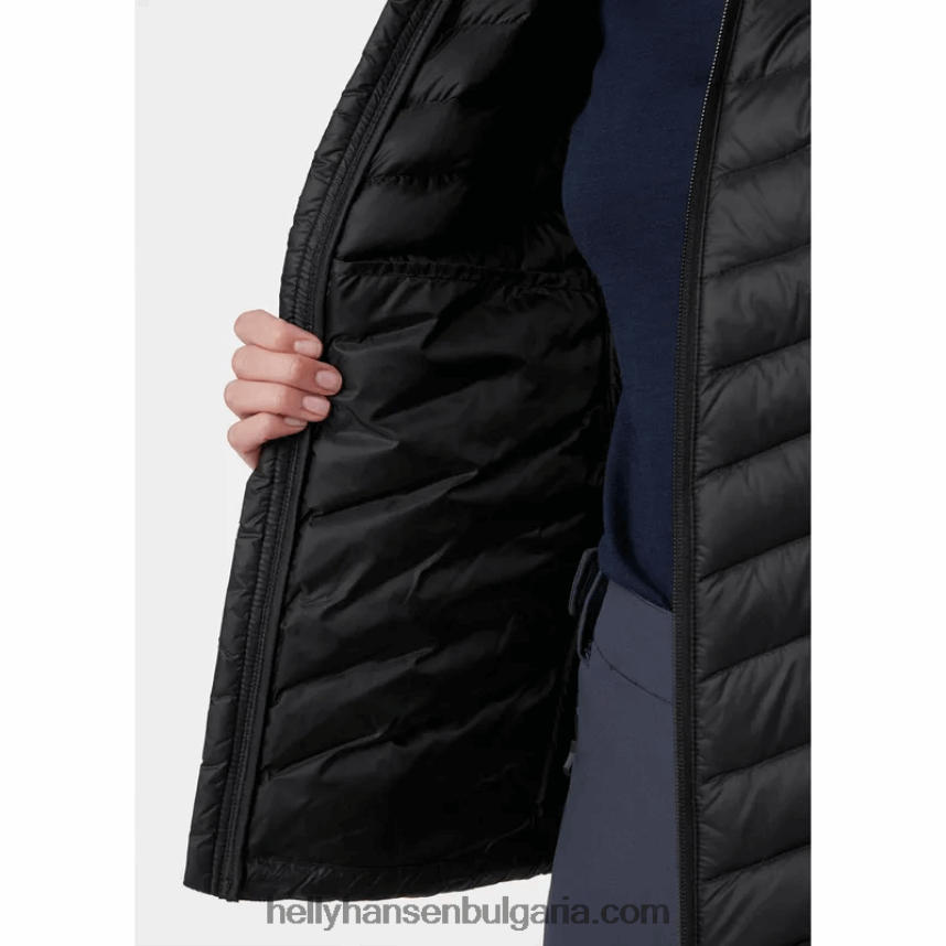 Жени дамско изолиращо яке с качулка от verglas 80V22D1477 дълбок фиорд Helly-Hansen