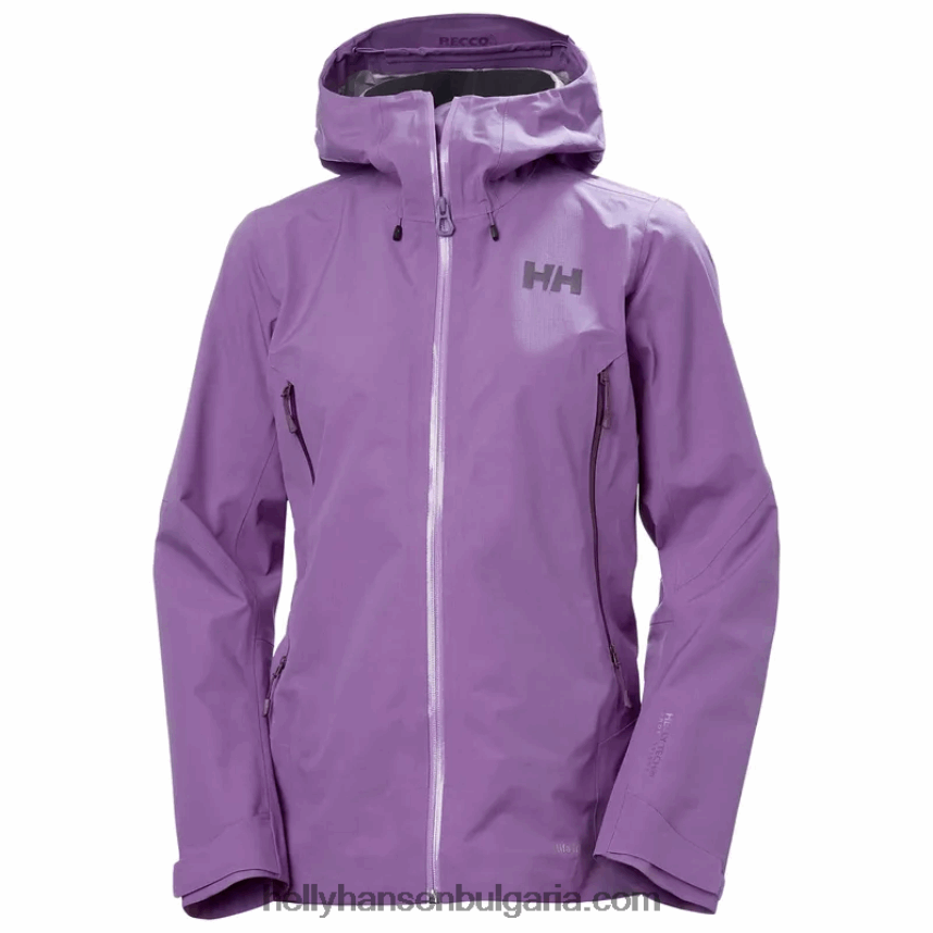 Жени дамско яке verglas infinity shell 80V22D1428 мак оранжев Helly-Hansen