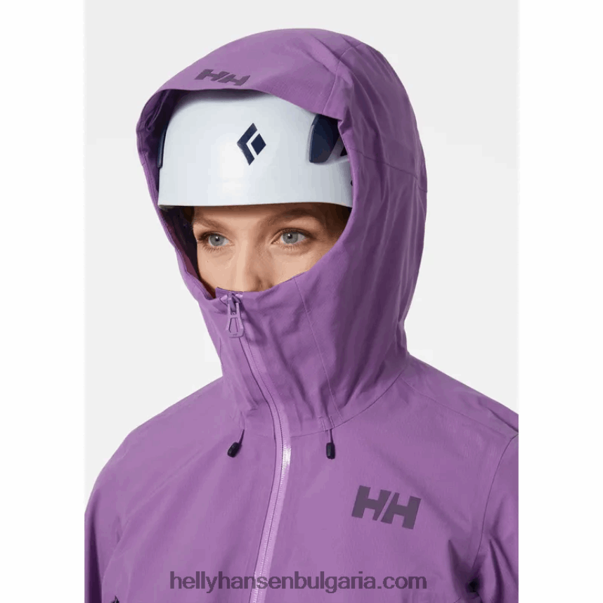 Жени дамско яке verglas infinity shell 80V22D1428 мак оранжев Helly-Hansen