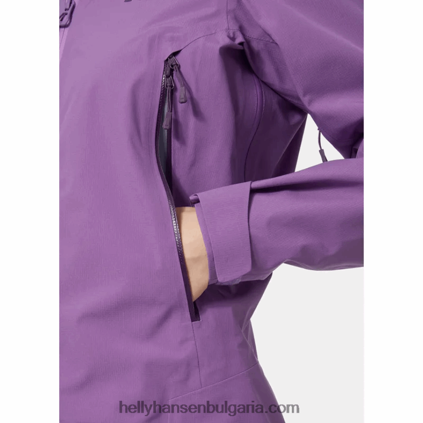 Жени дамско яке verglas infinity shell 80V22D1428 мак оранжев Helly-Hansen