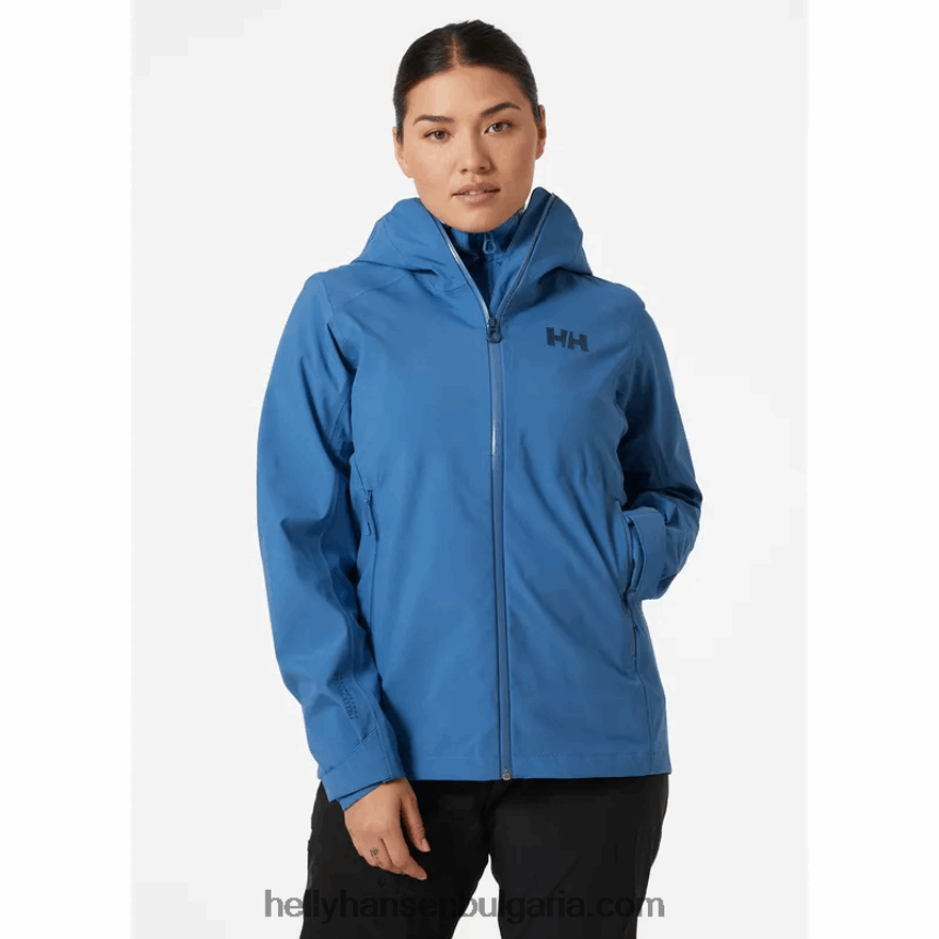 Жени дамско двуслойно яке verglas ripstop 80V22D1460 нефрит Helly-Hansen