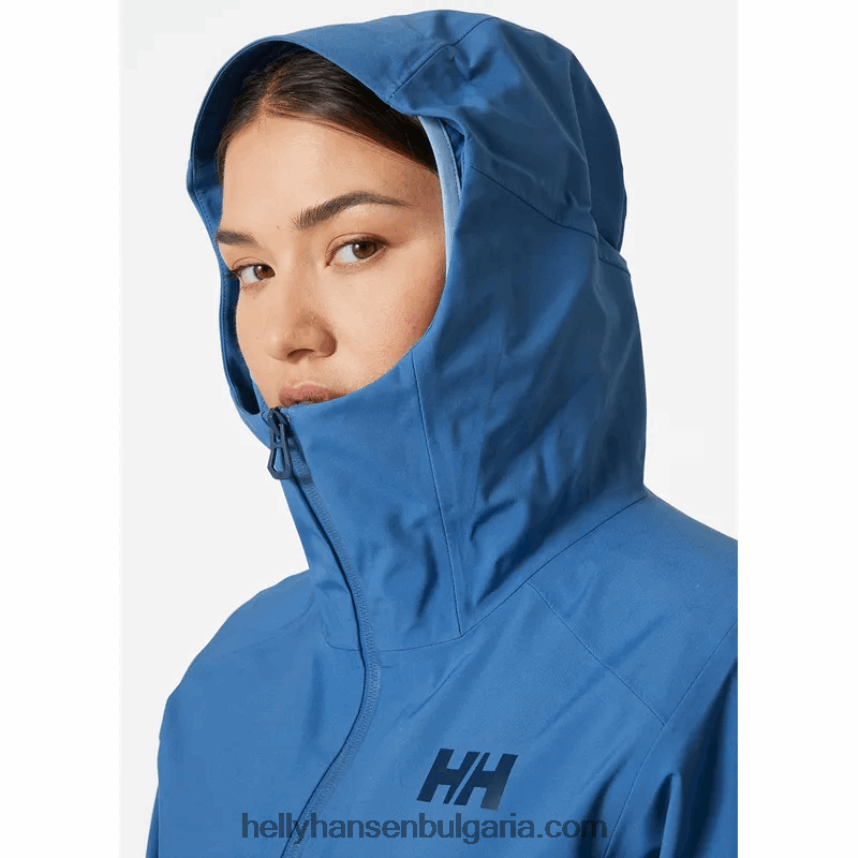 Жени дамско двуслойно яке verglas ripstop 80V22D1460 нефрит Helly-Hansen