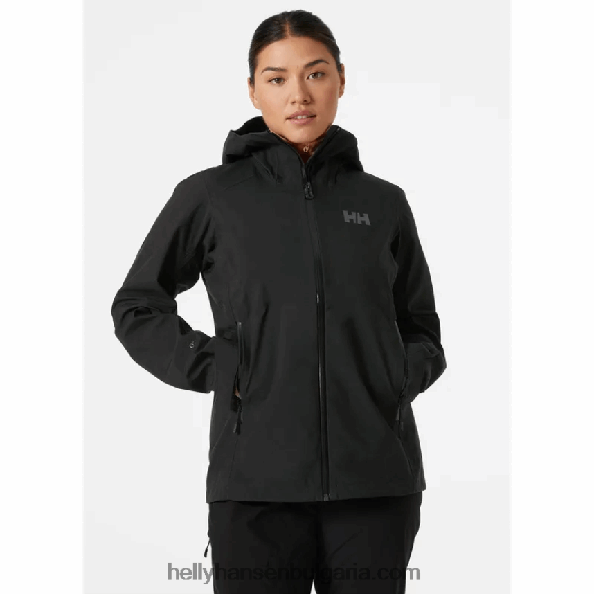 Жени дамско двуслойно яке verglas ripstop 80V22D1461 азурит Helly-Hansen