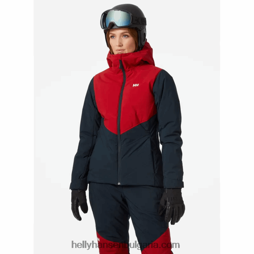 Жени дамско алпийско изолирано ски яке 80V22D2800 аметист Helly-Hansen