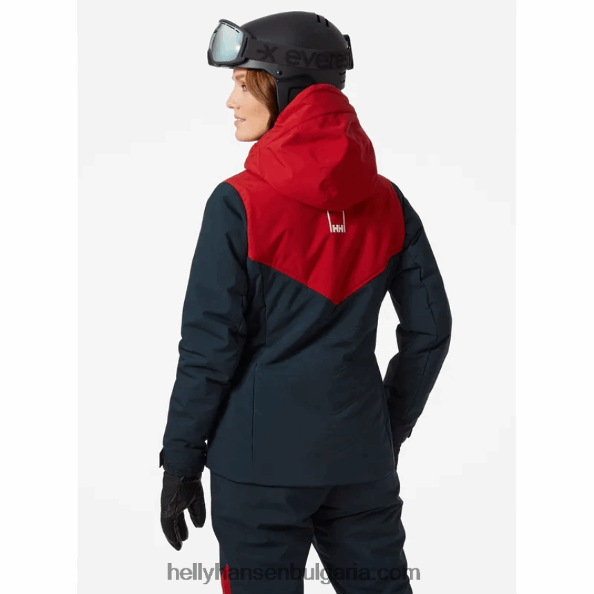 Жени дамско алпийско изолирано ски яке 80V22D2800 аметист Helly-Hansen