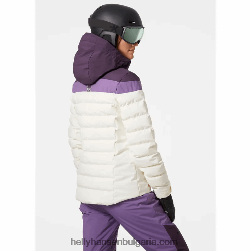 Жени дамско бухнало ски яке Imperial 80V22D2664 черно/морско синьо Helly-Hansen