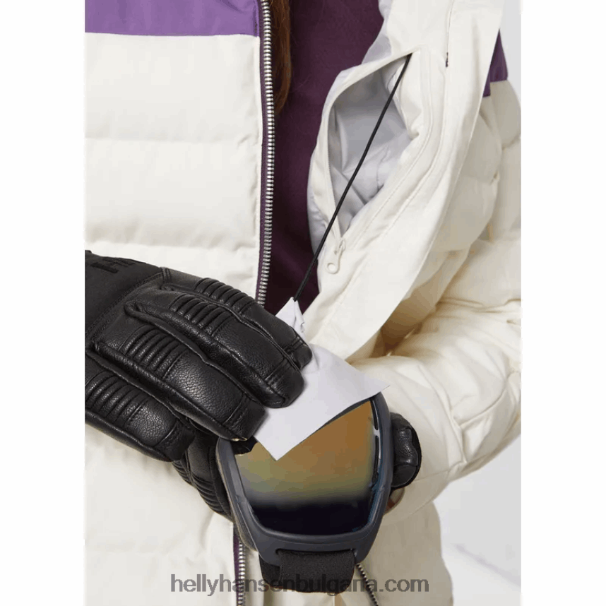 Жени дамско бухнало ски яке Imperial 80V22D2664 черно/морско синьо Helly-Hansen