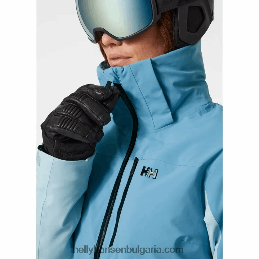 Жени дамско ски яке alphelia 80V22D1665 черен Helly-Hansen