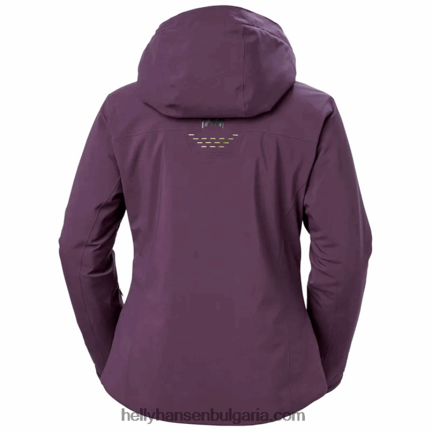 Жени дамско ски яке alphelia lifaloft 80V22D1654 дълбок фиорд Helly-Hansen