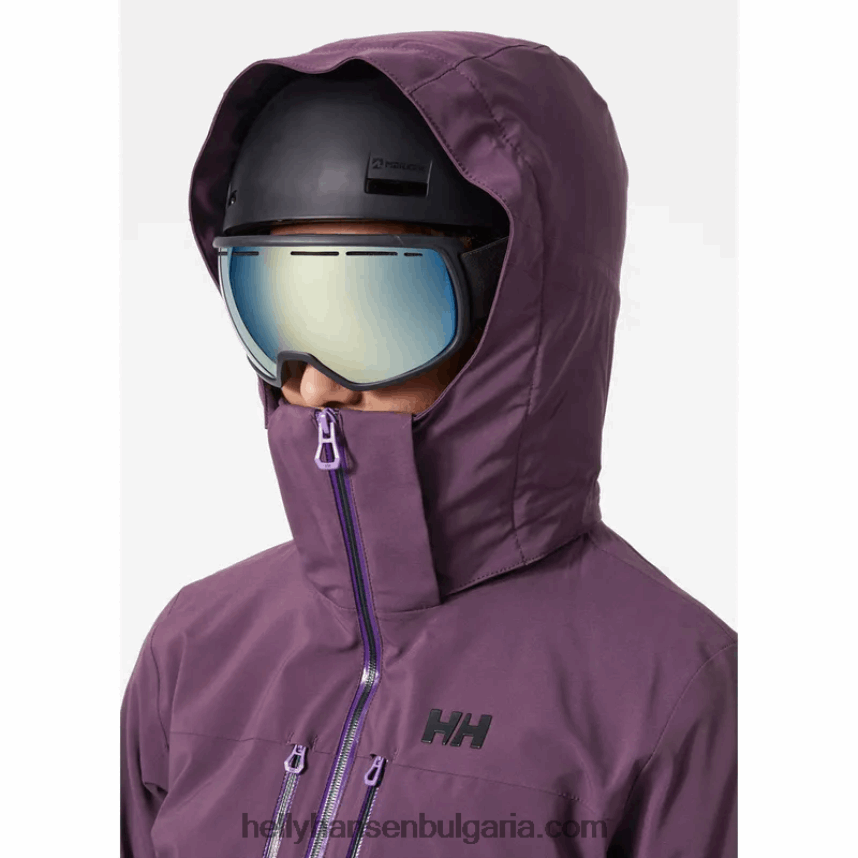 Жени дамско ски яке alphelia lifaloft 80V22D1654 дълбок фиорд Helly-Hansen