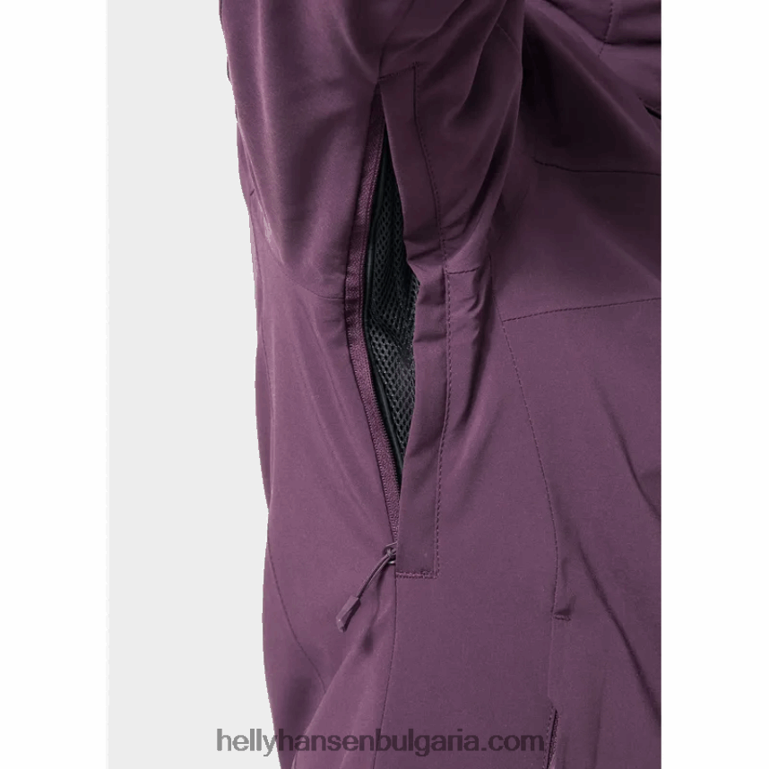 Жени дамско ски яке alphelia lifaloft 80V22D1654 дълбок фиорд Helly-Hansen
