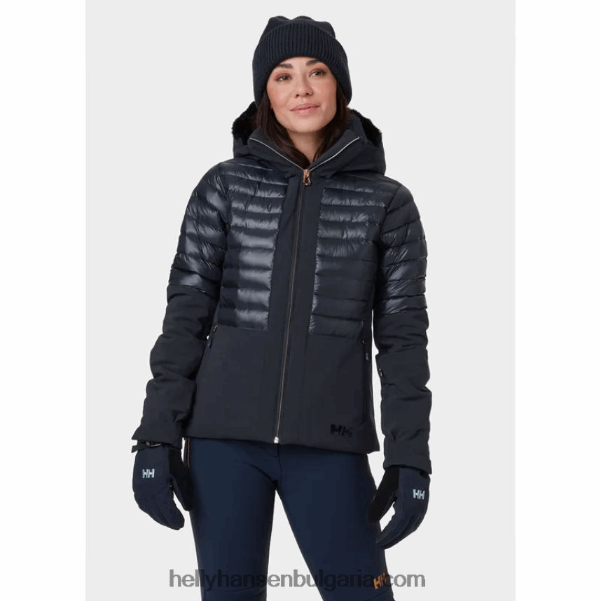 Жени дамско ски яке avanti 80V22D1662 черен Helly-Hansen