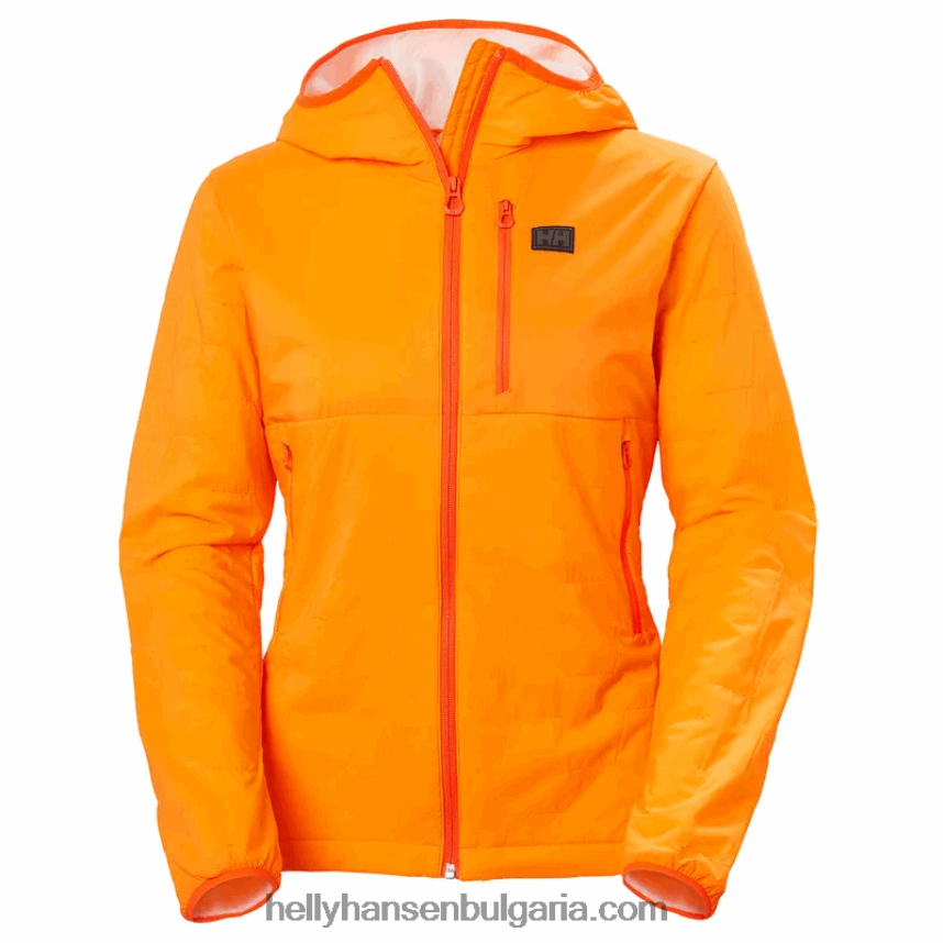 Жени дамско изолирано яке с въздушна качулка lifaloft 80V22D1649 черен Helly-Hansen