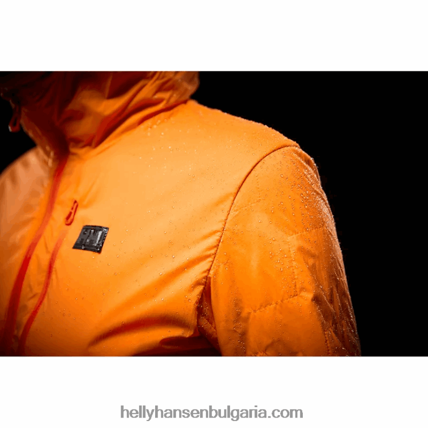 Жени дамско изолирано яке с въздушна качулка lifaloft 80V22D1649 черен Helly-Hansen