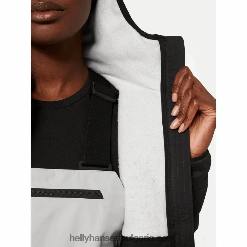 Жени дамско изолирано яке с въздушна качулка lifaloft 80V22D1650 мак оранжев Helly-Hansen