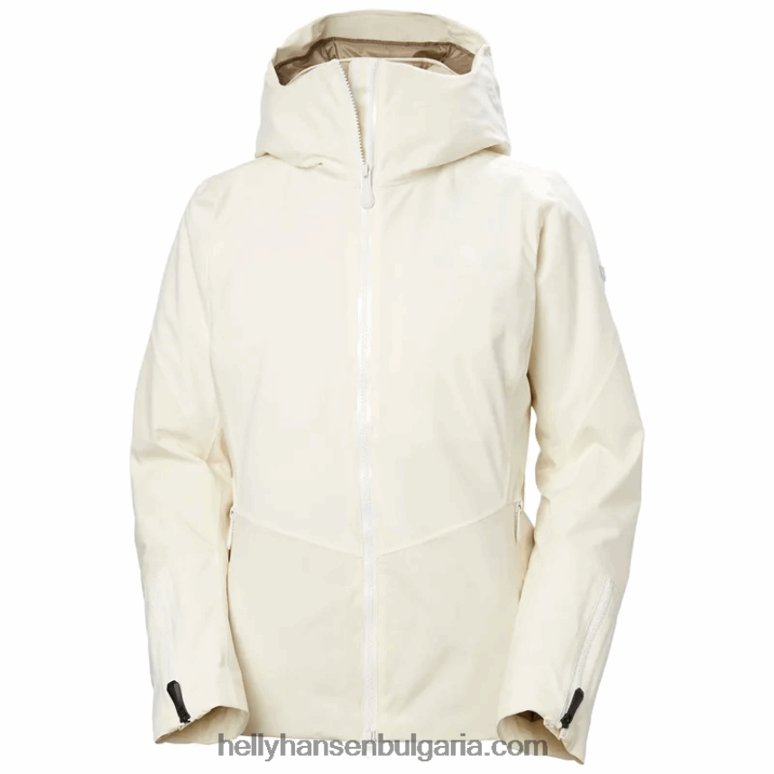 Жени дамски ул. изолирано ски яке moritz 80V22D1641 синя мъгла Helly-Hansen