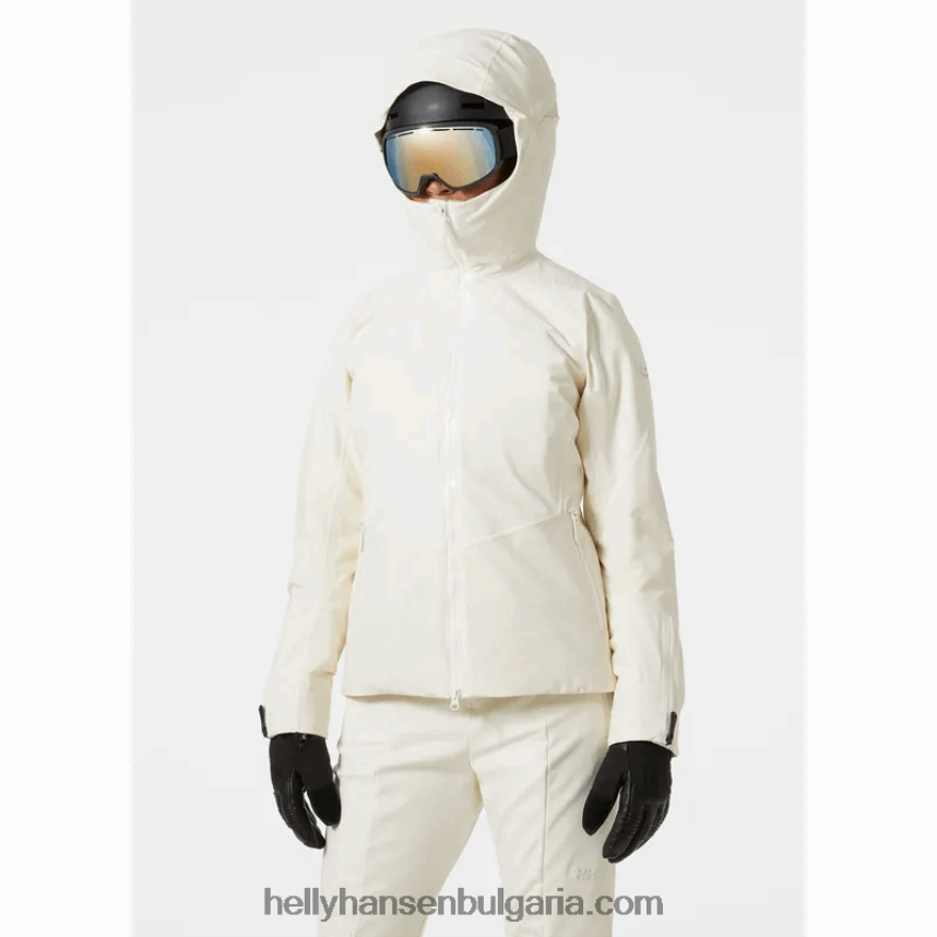 Жени дамски ул. изолирано ски яке moritz 80V22D1641 синя мъгла Helly-Hansen