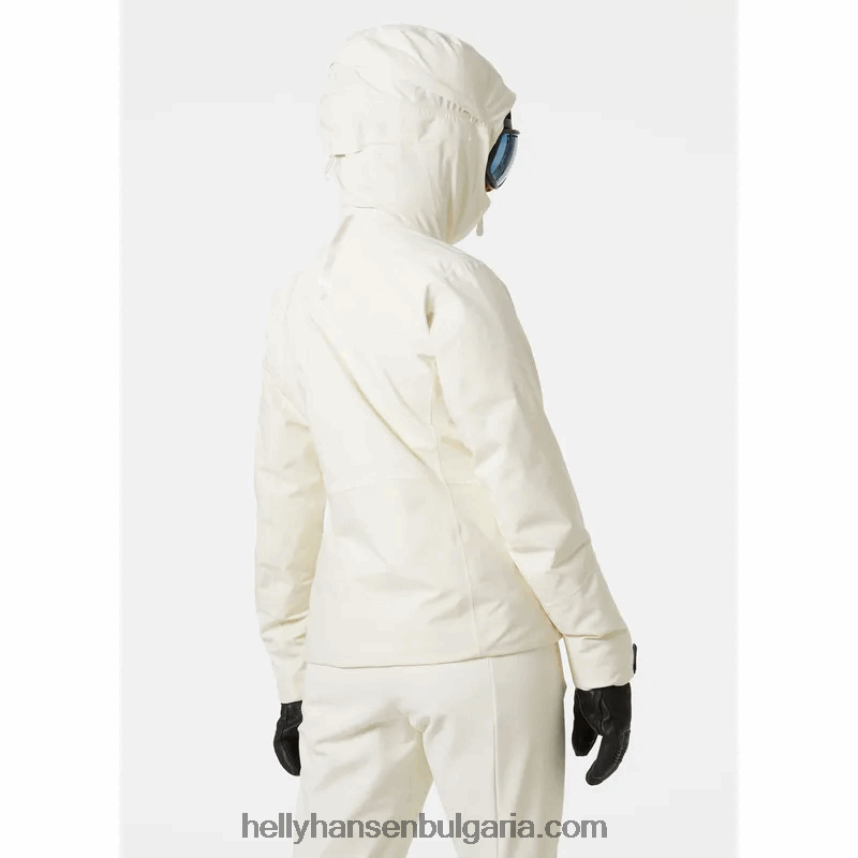 Жени дамски ул. изолирано ски яке moritz 80V22D1641 синя мъгла Helly-Hansen