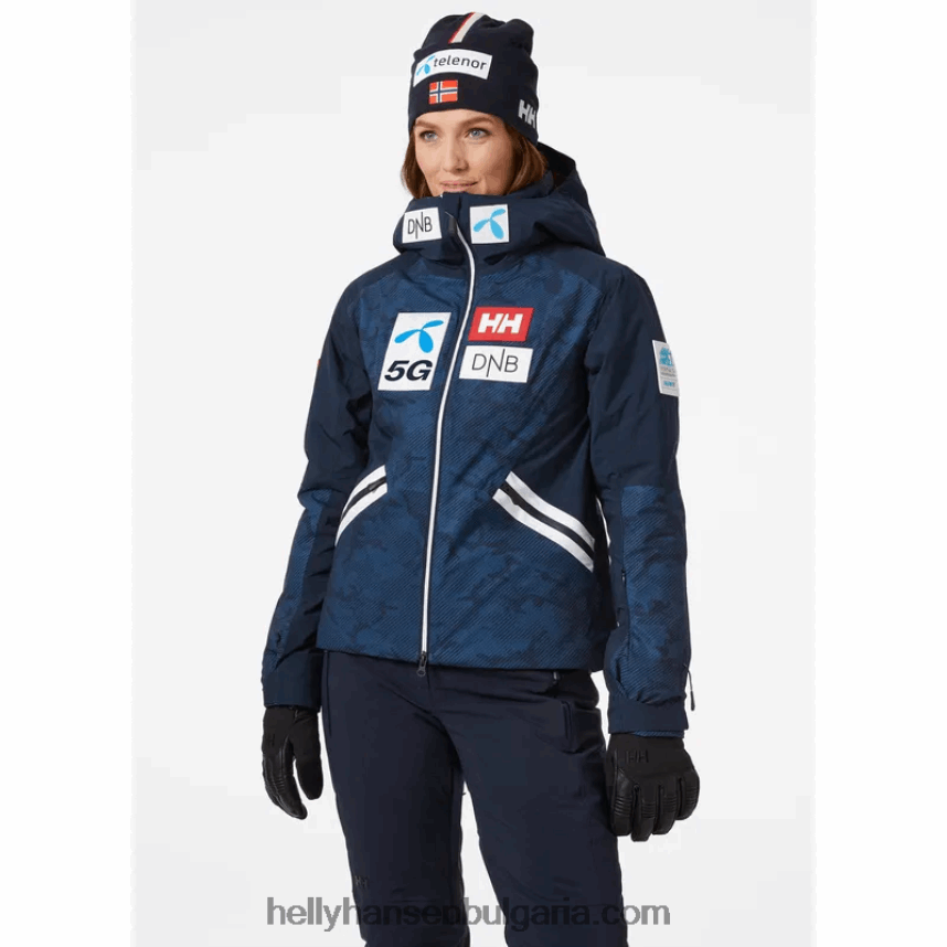 Жени дамско ски яке motionista infinity 80V22D1633 военноморски флот Helly-Hansen