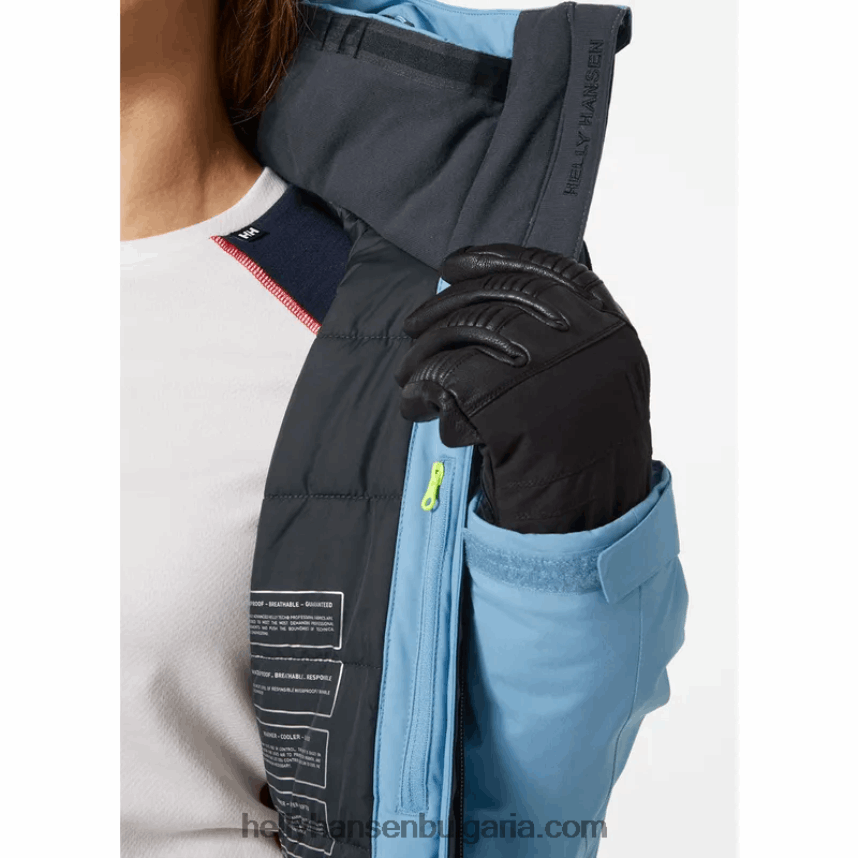 Жени дамско ски яке motionista infinity 80V22D1635 най-тъмен spr Helly-Hansen