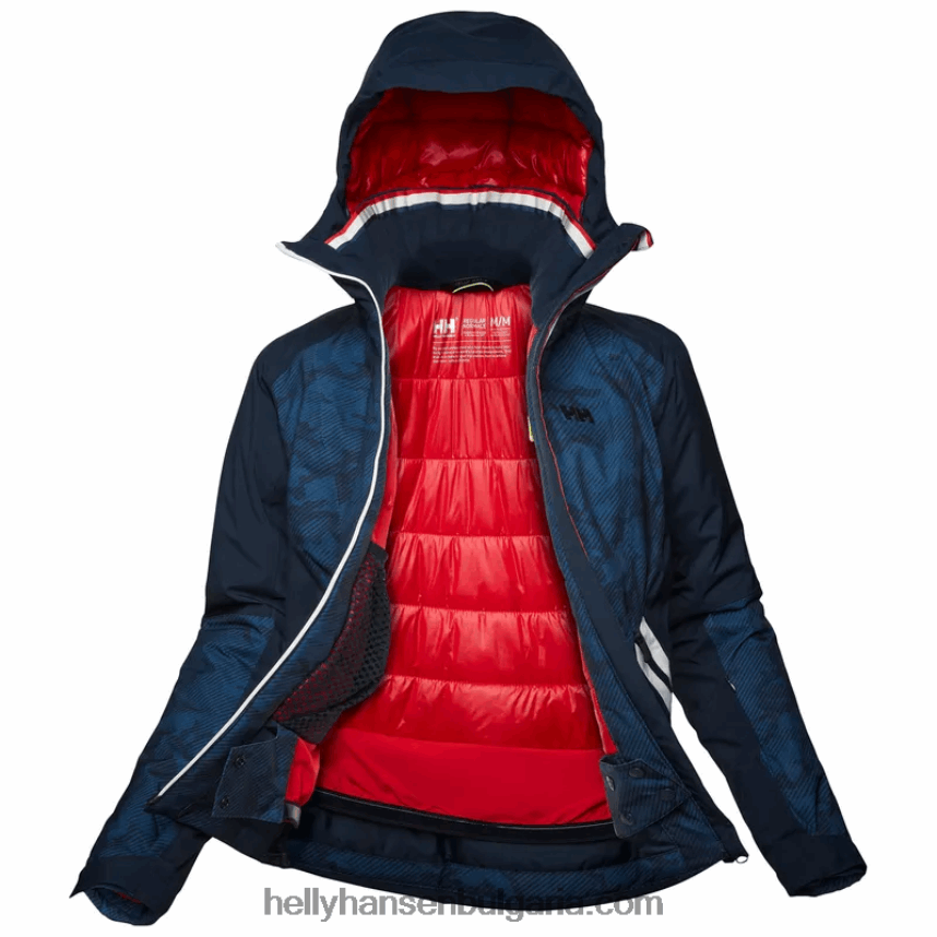 Жени дамско ски яке motionista infinity 80V22D1637 черен Helly-Hansen