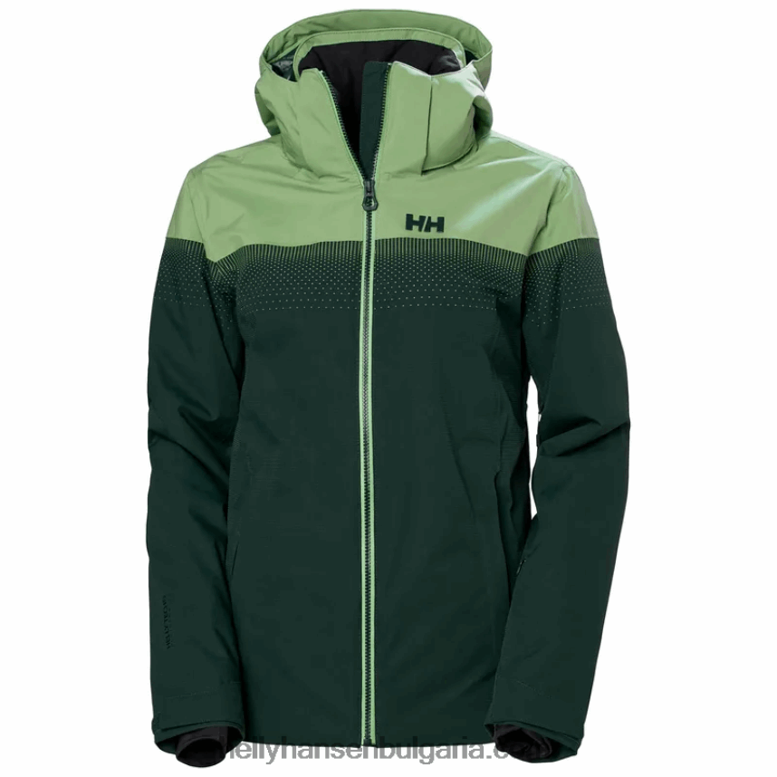 Жени дамско скиорско яке motionista lifaloft 80V22D2657 натрошена гра Helly-Hansen