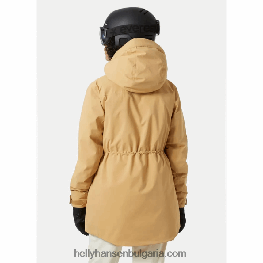 Жени дамско дълго изолирано ски яке nora 80V22D1646 военноморски флот Helly-Hansen