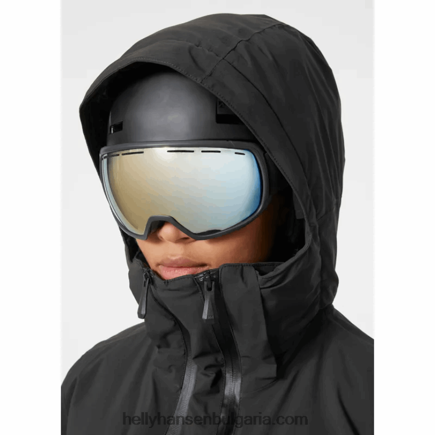 Жени дамско дълго изолирано ски яке nora 80V22D1648 нефрит Helly-Hansen