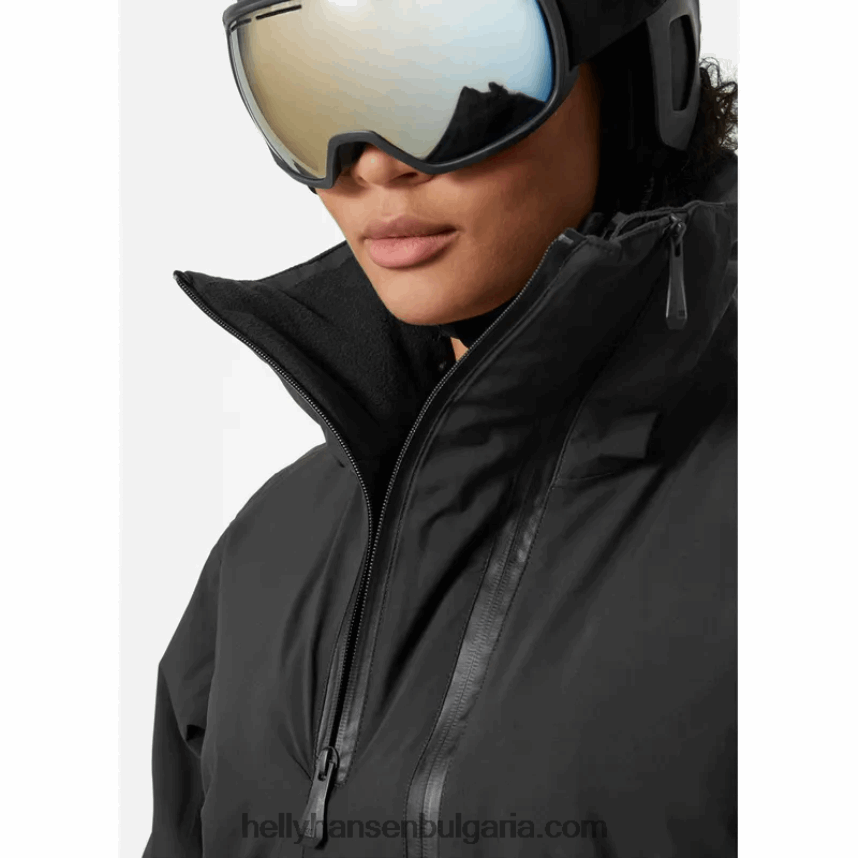 Жени дамско дълго изолирано ски яке nora 80V22D1648 нефрит Helly-Hansen