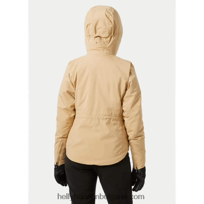 Жени дамско изолирано ски яке nora 80V22D2649 нефрит/черно Helly-Hansen