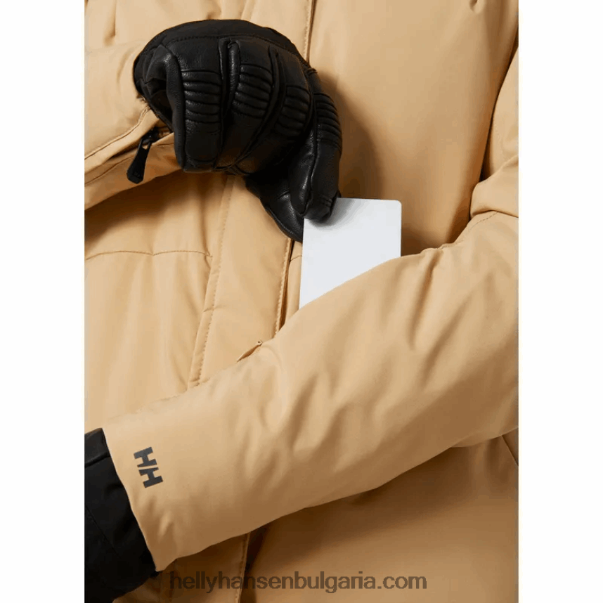 Жени дамско изолирано ски яке nora 80V22D2649 нефрит/черно Helly-Hansen