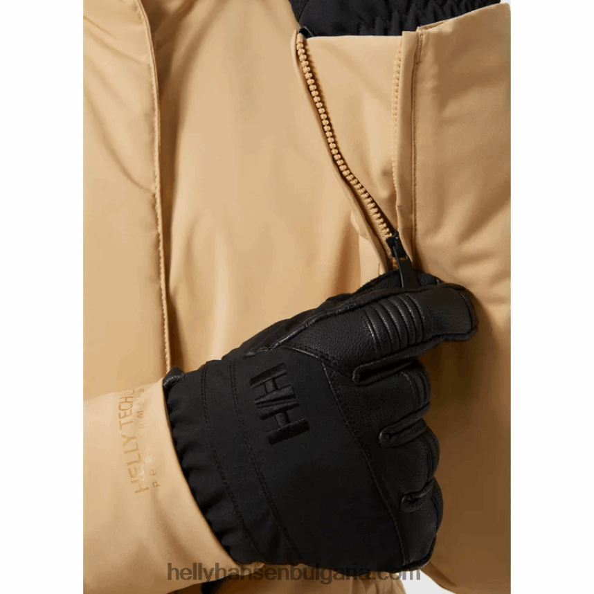 Жени дамско изолирано ски яке nora 80V22D2649 нефрит/черно Helly-Hansen