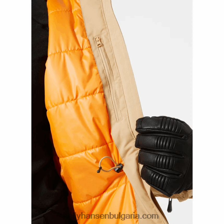 Жени дамско изолирано ски яке nora 80V22D2649 нефрит/черно Helly-Hansen