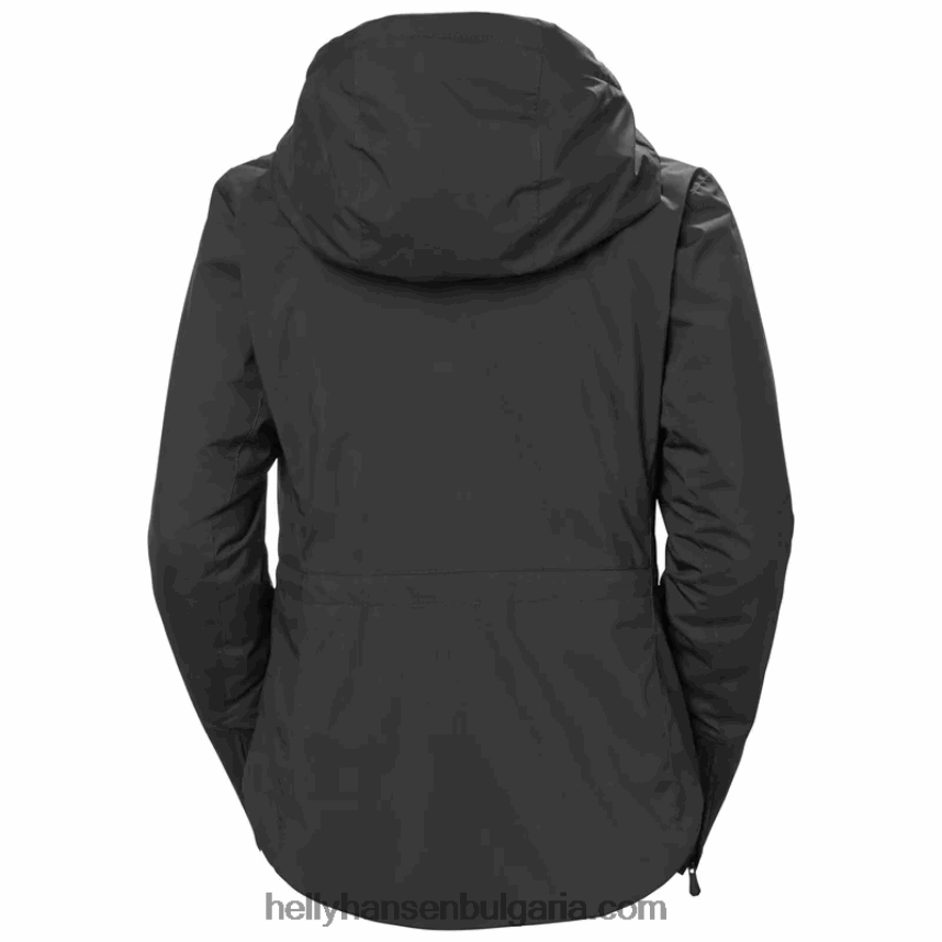 Жени дамско изолирано ски яке nora 80V22D2651 ледено кафе/нефрит Helly-Hansen