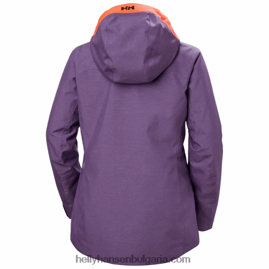 Жени дамско издръжливо ски яке powderqueen 3.0 80V22D1651 черен Helly-Hansen